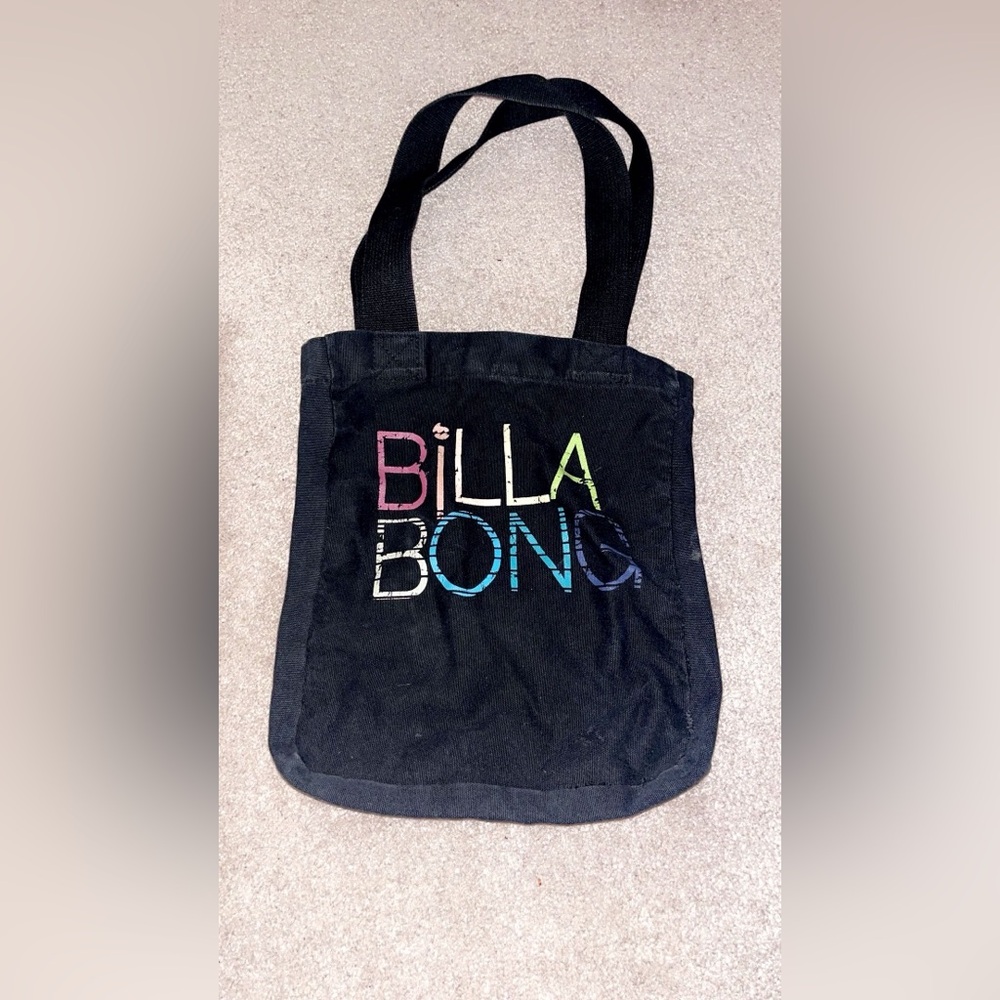 🖤🌈 EUC Y2K Billabong Tote Bag 🌈🖤
